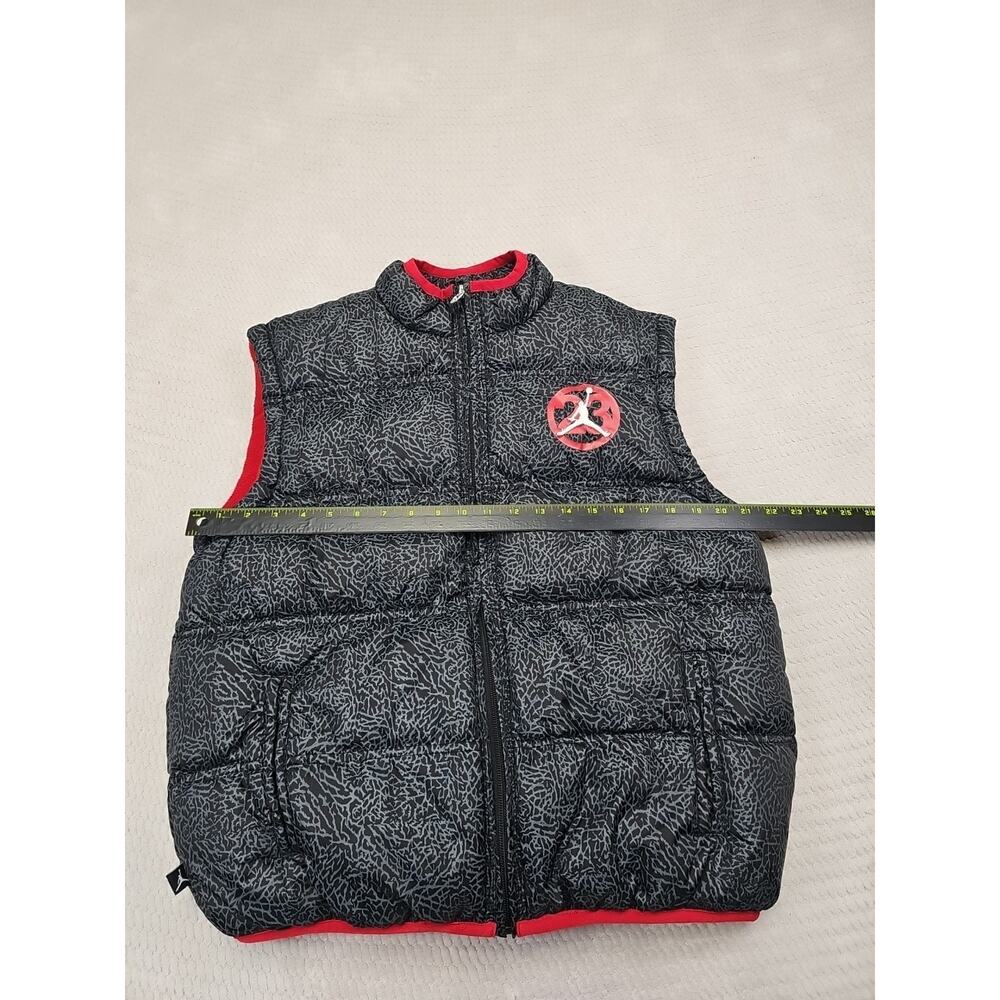 Air Jordan Puffer Vest Mens Medium Full Zip Outterwear - Picture 3 of 7